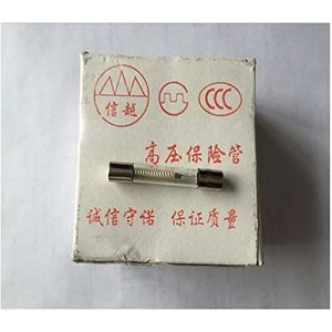 Magnetronzekeringen, 5 kV, 0,6 A, 0,65 A, 0,7 A, 0,75 A, 0,8 A, 0,85 A, 0,9 A, 1 A, 100 stuks