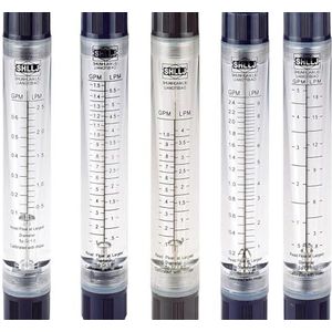 LZM-15G Debietmeter Stroommeter Indicator Teller Controller Klep Vloeistof G1/2 DN15 0.1-0.5GPM 0.5-2.5LPM 0.5-5GPM 1.8-18GPM (0.2-2.0gpm)