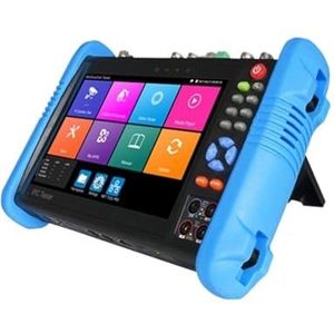 CCTV-tester, CCTV-monitortester, IPC-9800Plus CCTV IPC-tester 8MP AHD CVI TVI CVBS SDI IP-camera Testen UTP-kabeltester VGA-ingangsvermogen CCTV-test PoE-netwerktools(9800 Plus)