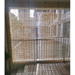 Bamboe Tinten Buiten, Sunblock Rietgordijnen Voor Ramen/deuren, 60% Verduisterende Rolgordijnen Voor Huishouden, Waterdichte en Ademende Decoratieve Bamboe Jaloezieën,/-90x150cm/35.5 * 59in