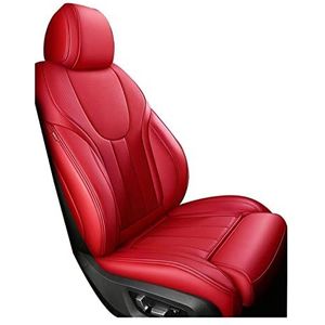 Stoelhoezen Beschermhoezen Custom Lederen Auto Stoelhoezen Auto Kussen Voor Suzuki Voor Jimny Voor Swift Voor Grand Vitara Sx4(Rood)