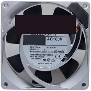 Voor ORIX MU1025S-11 AC 100V 11/9,5W 110x110x25mm serverkoelventilator
