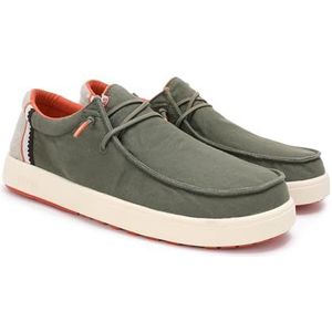 CANA - PITAS - Casual Mocassins - Blauw - Textiel - Zonder Veters