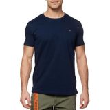 INDICODE JEANS - Shirt 'Jon' - Navy - Katoen - Kwartmouw