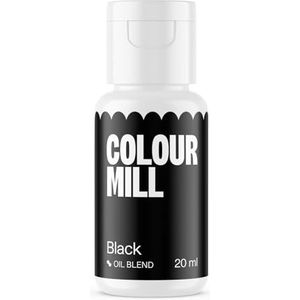 Colour Mill Oil-Based Food Coloring, 20 Milliliters Black