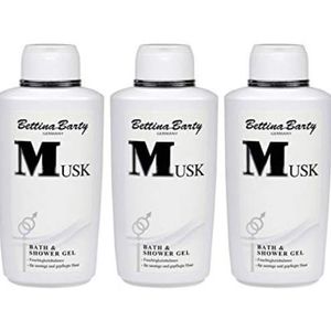 Bettina Barty Musk Bath & Shower Gel 3 x 500 ml