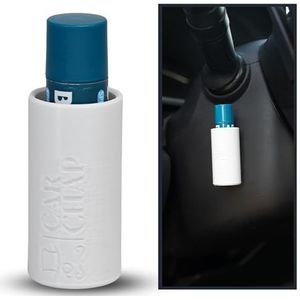 CarChap Lippenbalsemhouder voor in de auto, lippenbalsemhouder voor auto, rommelvrij in de hitte. Uitgelicht in auto en chauffeur. Gemaakt in de VS, patent aangevraagd. Interieur auto-accessoires voor