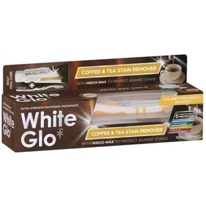 White Glo - Extra Strength Whitening - Tandpasta - 150g - Voor Koffie & Thee Drinkers
