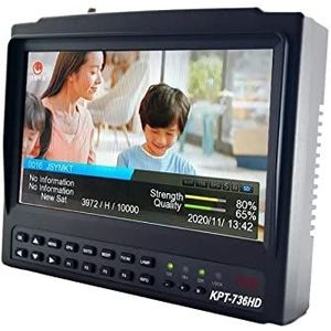 Satellietzoeker KPT-736HD DVB-S2+HEVC H2.65 4K satellietzoekermeter