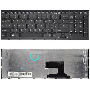 Notebook Laptop toetsenbord voor Sony voor Vaio VPC-EH VPCEH PCG-71911L PCG-71912L PCG-71913L -71914L -71811L -71811M(US Black 1 Screw)