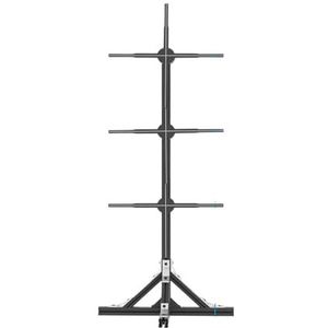 3PCS 50cm/19.68in 3D Fan Hologram Projector Reclame Display Stand Led Sign Holografische Lamp Speler Fan Stand Ondersteuning Splicing Fan Festivalreclamedisplay