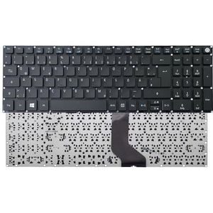 Trade-Shop Origineel laptoptoetsenbord, Duitse DE QWERTZ, voor Acer Aspire 3/5/7, 104 toetsen, zwart