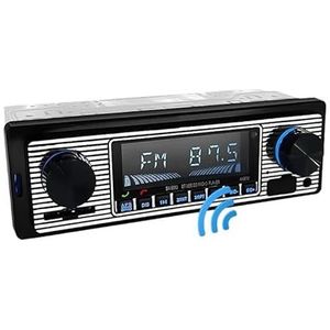 1 Din Autoradio Stereo MP3 Multimediaspeler Digitale Bluetooth FM Muziek USB SD Kaart Met In AUX Ingang 12V