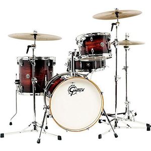 Gretsch Drums Catalina Club 18"" Gloss Antique Burst Drumset · Drumstel