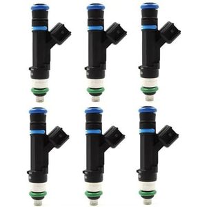 Auto-injector 02801-58105 Brandstofinjector 0280158105 Voor B2300 Voor Eerbetoon 2.3L I4 2007-2010 Injector Nozzle Auto Accessoires 1/4/6pcs Brandstofinjectoren(6PCS)