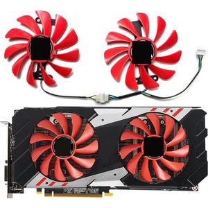 Voor GAINWARD voor GeForce P104-100 GTX1070 1070ti 1080 8GB OC grafische kaart vervangende ventilator