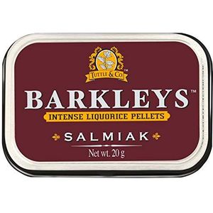 Barkleys Liquorice Salmiak Pastilles Lakritz met salmiak smaak 20 g