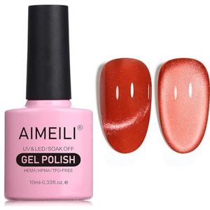 AIMEILI Hema Free Cat Eye Gel Nagellak UV LED Gellack Soak Off Vegan Cruelty-Free Gel Polish 10ml (727)