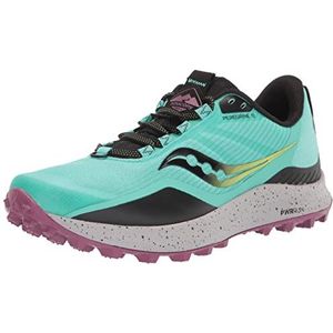 Saucony Dames Peregrine 12 Schoenen, cool mint-acid, US 9