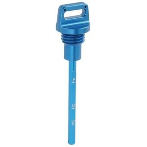 Motorfiets Olievuldop Motorfiets Aluminium Oliepeilstok Gauge Stekkers Motor Voor YFZ450R Oliepeilstok Cap 2009-2020 Oliedop (Color : Blue)