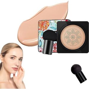 Beauty Cream – Mushroom Head Makeup Brush, Wonderninelife Beauty Cream, Beauty Linasi Clear Cover Beauty Cream, Concealer Lasting Nude Makeup (Color : Natural Color-A)