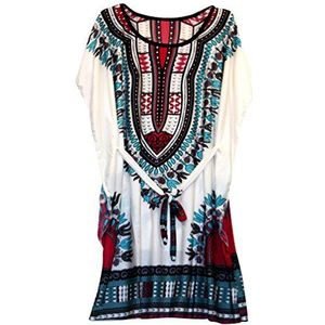 YOUJIA - Tuniekjurk - Rose - Batwing Mouw - Plus Size