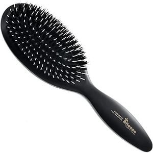 Altesse Haarborstel, Wildzwijnharen Met Witte Nylon Stiften, 11-Rijen, 1 Stuk, Zwart