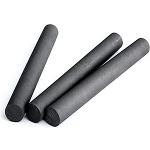 Grafiet elektroden 5 stuks 200 mm grafietkoolstofstaven - 99,99% zuivere geleidende elektroden for lassen en industrieel gebruik(5mm)
