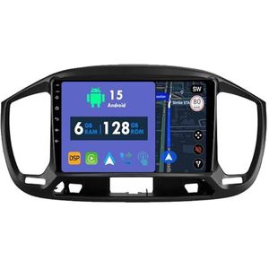 RoverOne Autoradio GPS voor Fiat Uno 2015-2020 Carplay Android Auto Stereo Hoofdeenheid Bluetooth WiFi Radio Speler Sat Navigatie