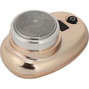 Elektrische Baardtrimmer, Waterdichte Stofdichte Hoes USB Oplaadbare Draadloze Baardtrimmer High Power voor Thuis voor Mannen (GOLD)