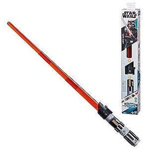 Star Wars Lightsaber Forge Darth Vader Elektronisch uitschuifbaar rood lichtzwaard speelgoed, aanpasbaar rollenspel speelgoed, vanaf 4 jaar