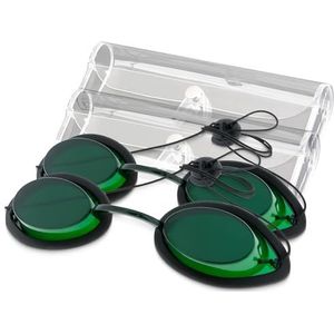 MCWlaser IPL Oogbeschermingsbril Beauty Patiënt Laser Veiligheidsbril Bril voor IPL LED UV Lamp Behandeling Pack van 2