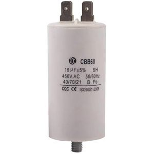 Bedrijfscondensator CBB60 450 V 16uF 4 omwentelingen met condensatoren voor AC-motor