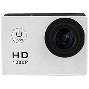 Actiecamera, Nieuwe Action Camera Ultra HD, 1080P 32 GB 1.5 -inch Lcd Display, waterdichte helm DV Video, opnamecamera's sport cam hoge kwaliteit(White lampshade)