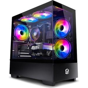 Vibox V-211 Gaming PC • AMD Ryzen 5 5500 4,1 GHz • Nvidia RTX 5060 Ti 8 GB • 16 GB RAM • 1 TB SSD • Windows 11 • WiFi