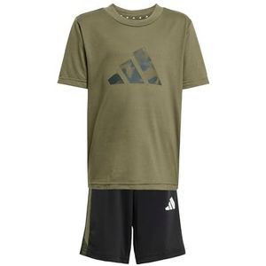 adidas UNISEX KIDS TREIN ESSENTIALS CAMO PRINT SET 4-5Y