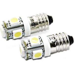 LED Mafia® 2X E10 schroeffitting - 6 Volt - LED SMD E10 6V
