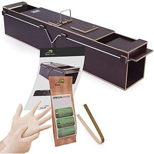 Marterval levende marterval - herbruikbare rattenval - multiplex ombouw tuin dierenval - premium marterval aanbevolen door professionals (POPULAR, 115 x 19 x 24 cm)