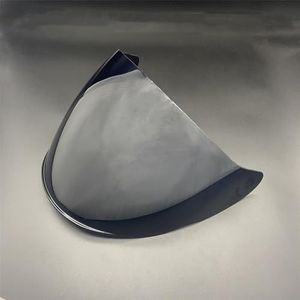 Motorhelm vizier lens, Helmvizier, OF608 Open Gezicht Helm Vizier for LS2 OF608 Windscherm UV-Cut Motorhelmen Accessoires (Zwart - Alleen for Gebruik overdag)(Black-day Use Only)