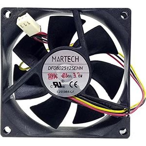 AVC DF0802512SEHN 8025 8CM 3-pin ultra quiet CPU chassis low speed cooling fan