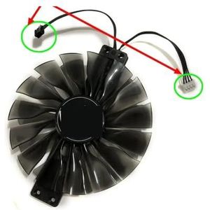 FD10010H12S, GPU VGA-ventilator, grafische videokaartkoeling, voor Palit GTX1080Ti GTX 1080Ti 1080 Ti GameRock Premium Edition(2 Plugs)