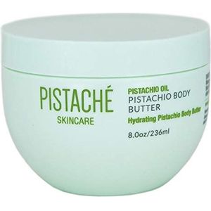 Pistaché Skincare Pistache-olie slagroom voor lichaamsboter | Rijke vochtinbrengende crème voor de droge huid met vitamine E en antioxidantbescherming | The Boyfriend Body Butter, 8 oz
