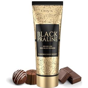 Onyx Black Praline Tanning Lotion - Donkere Chocolade Onmiddellijke Bruiningsresultaten