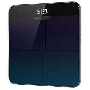 Digitale Slimme Weegschaal For Lichaamsgewicht Digitale Draadloze Badkamerweegschaal Lichaamsvet BMI-schaal WiFi & Bluetooth-compatibel Gemakkelijk Te Gebruiken