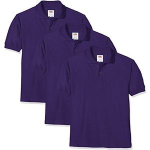 FRUIT OF THE LOOM Baby poloshirt met korte mouwen (pak van 3)