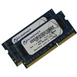 nuimpact geheugen - 8 GB Kit 2 x 4 GB Sodimm DDR3 1066 MHz PC8500 MacBook Pro, iMac