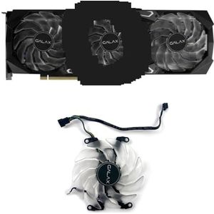 Koelventilator 87mm 4-pins RTX3060ti 3080 3090 GPU-ventilator voor GALAX KFA2 RTX 3060 3090Ti SG (1-klik OC-functie) grafische kaart(B)