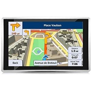 GPS-autonavigatiesysteem, 5 inch Hd Auto GPS Navigatie FM / 8GB / DDR 256M Nieuwste Zuid-Amerika Kaarten Rusland Europa for voertuignavigator Voor auto, vrachtwagen, camper