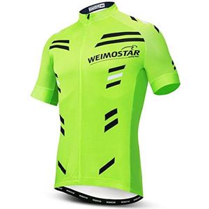 Weimostar Fietsshirt voor heren, fietsshirt, ademende zomer, 564, XL