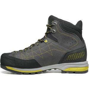 SCARPA Heren Zodiac Trk GTX waterdichte Gore-Tex laarzen voor backpacken, wandelen en trekking, Antraciet/Zwavel, 7.5-8